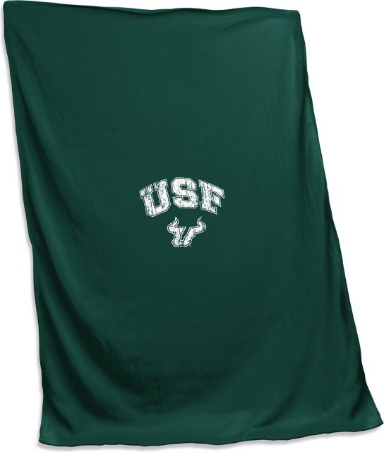 University of South Florida Sweatshirt Blanket (Screened) - ONLINE ONLY
