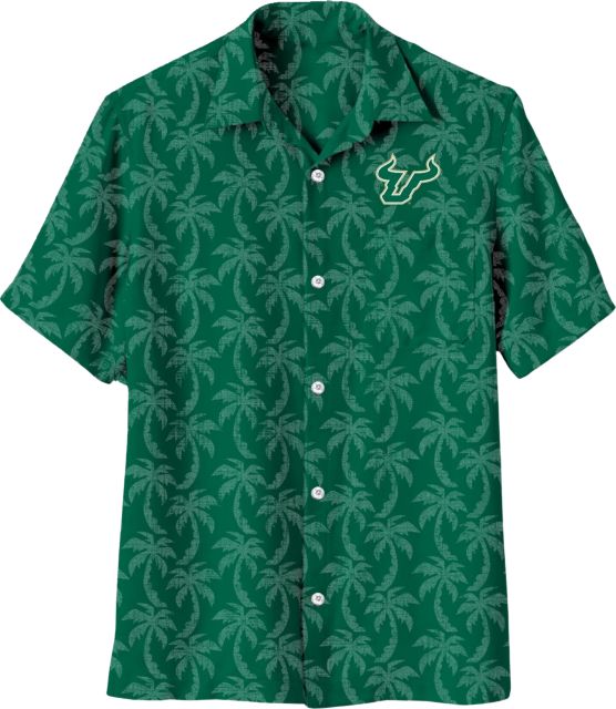 University of South Florida Palm Tree Button Down Shirt