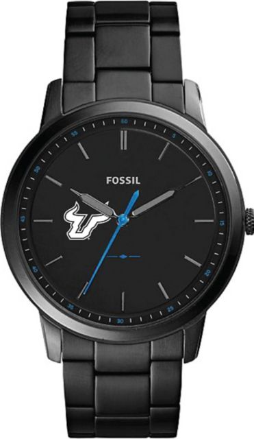 Fossil The Minimalist Slim Three-Hand Black Stainless Steel Watch - ONLINE ONLY
