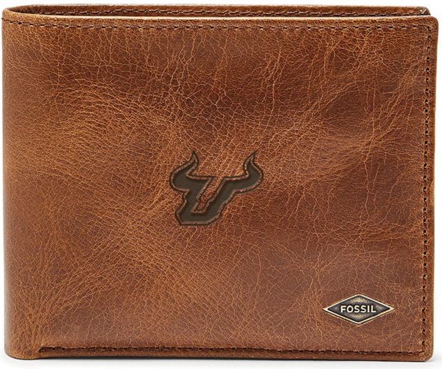 Fossil Leather Ryan RFID Passcase - Dark Brown - ONLINE ONLY