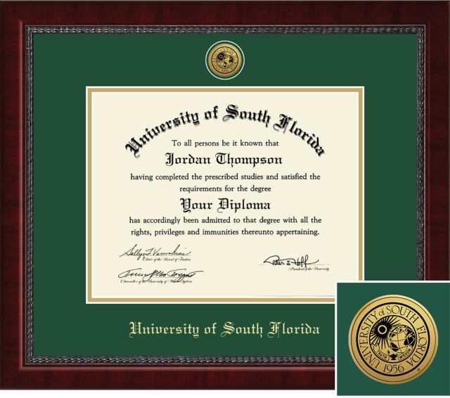 Church Hill Classics Engraved Diploma Frame. Bachelors - ONLINE ONLY