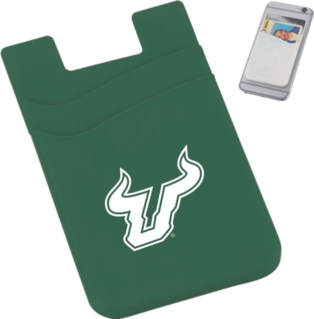 University of South Florida Bulls Silicone Card Wallet