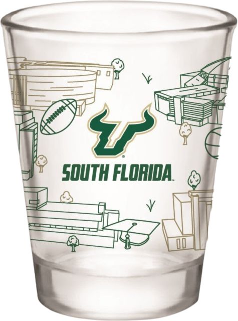 University of South Florida 2 oz. Collector Glass