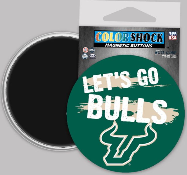 University of South Florida Bulls 3" Button Magnet