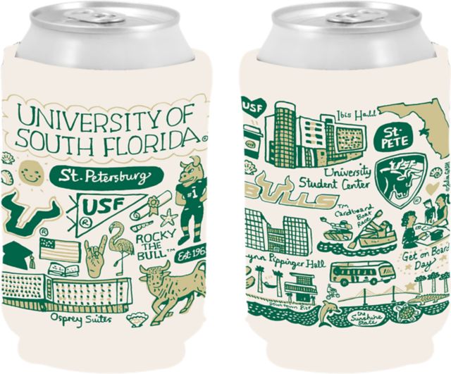 University of South Florida - Tampa Julia Gash Can Coozie