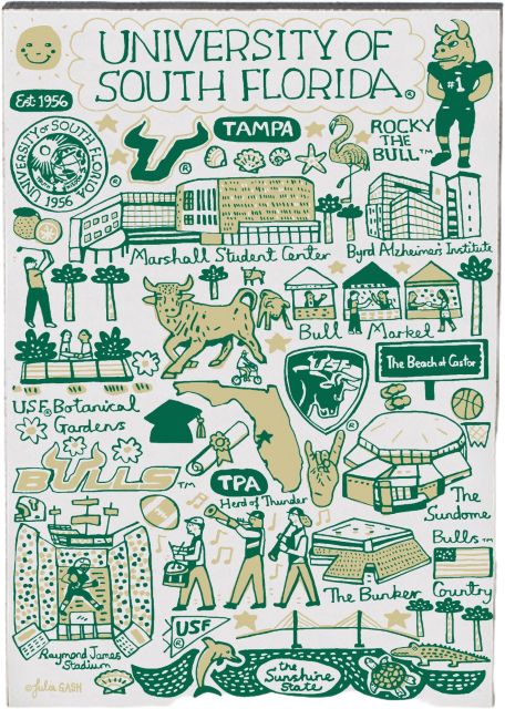 University of South Florida Jumbo Magnet
