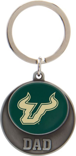 University of South Florida Dad Keychain