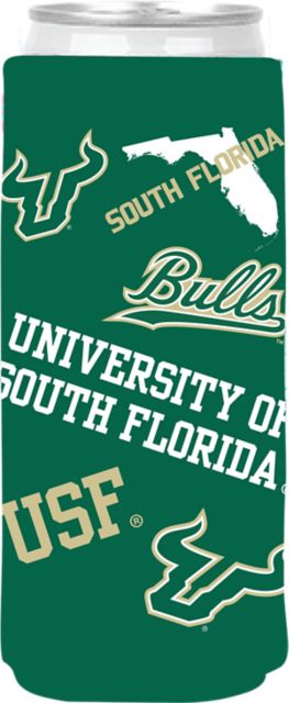 University of South Florida Bulls Slim Can Coozie