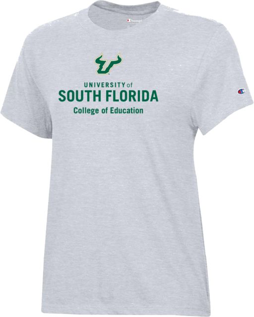 University of South Florida Champion Women's Oxford Core Short Sleeve Tee College of Education - ONLINE ONLY