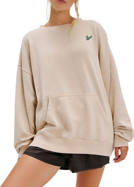 South Florida Free People Womens Slow it down Pullover Mascot