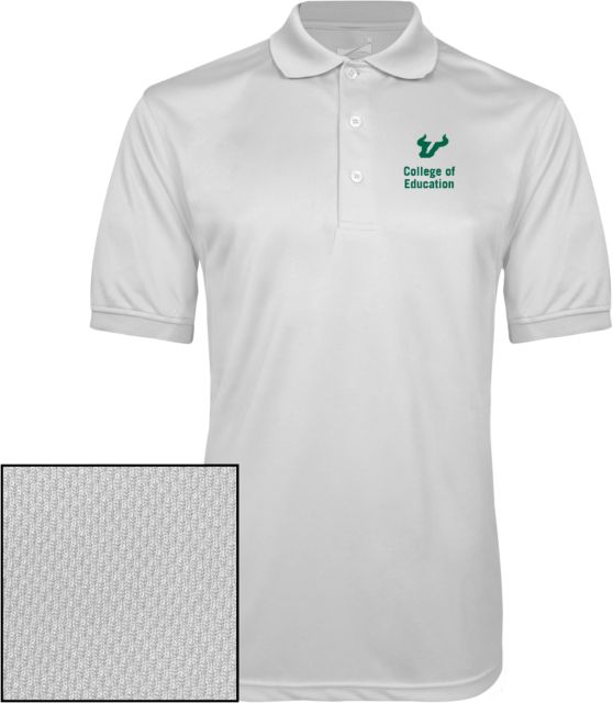 University of South Florida Dry Mesh Polo College of Education - ONLINE ONLY