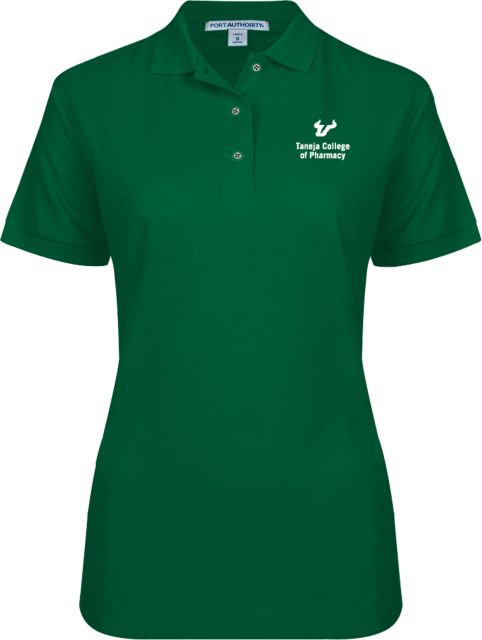 University of South Florida Womens Silk Touch Pique Polo Taneja College of Pharmacy - ONLINE ONLY