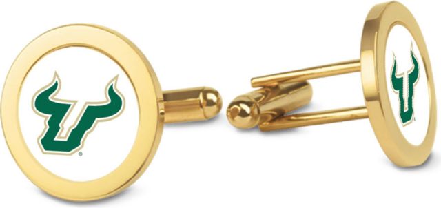 CSI Gold Cufflinks (Gift Boxed) With Colored Medallion - ONLINE ONLY