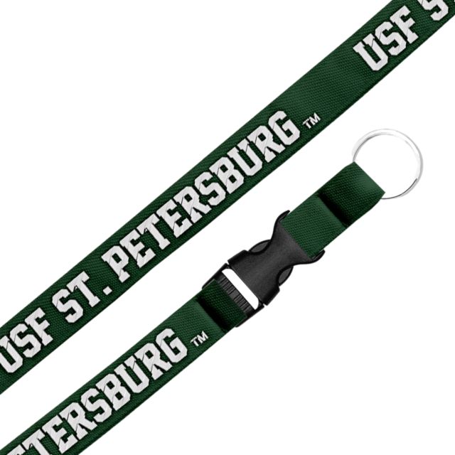 University of South Florida .75 Woven Lanyard