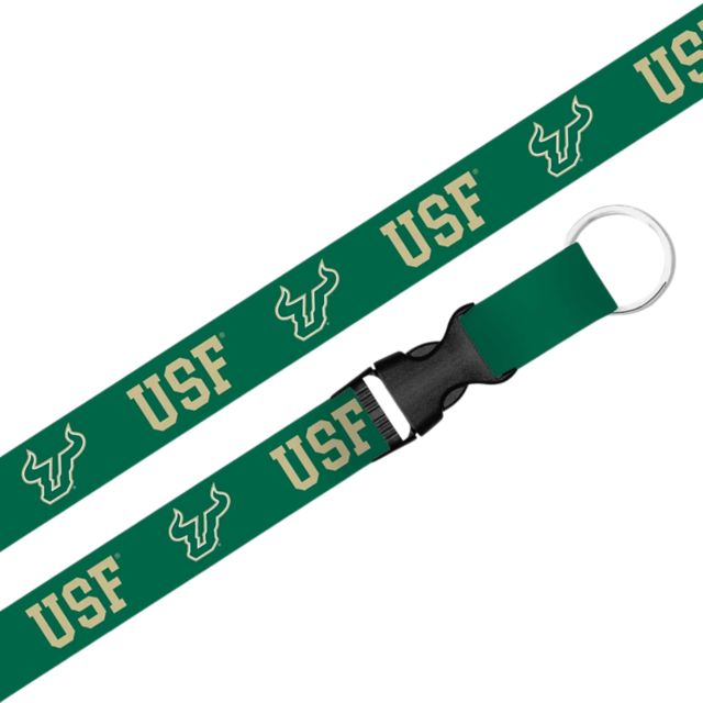 University of South Florida Bulls Lanyard with Buckle