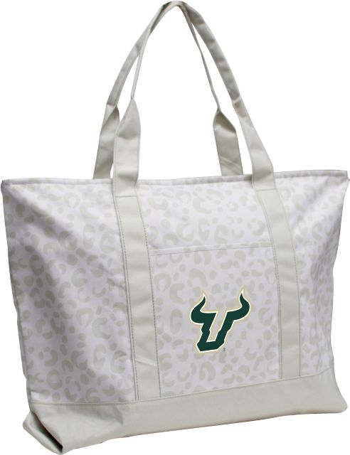 University of South Florida Leopard Tote
