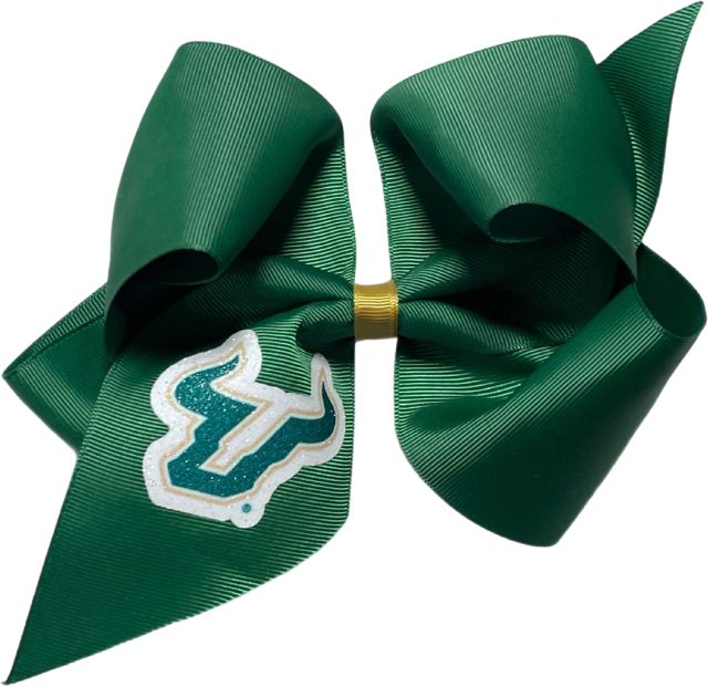 University of South Florida Bulls Child Cheer Bow