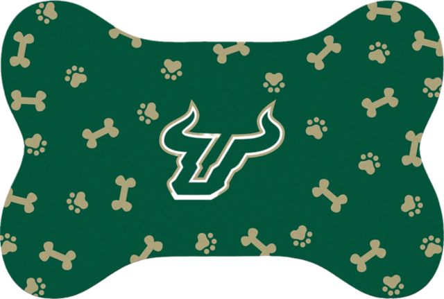 University of South Florida Bone Shaped Pet Mat