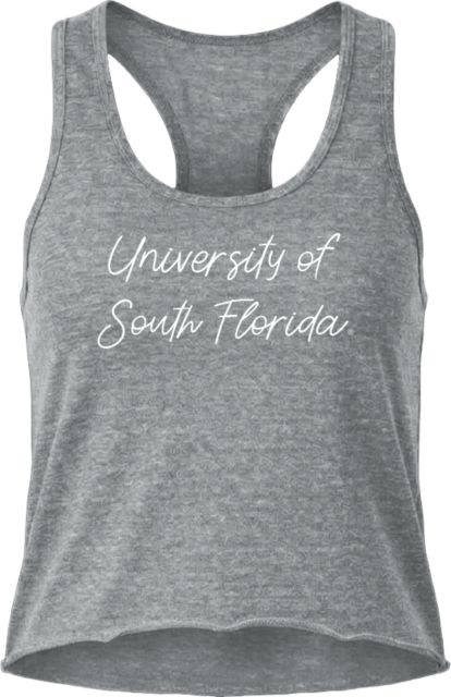 University of South Florida Women's Crop Tank Top