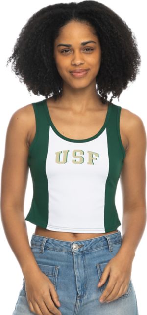 University of South Florida Women's Colorblock Tank Top