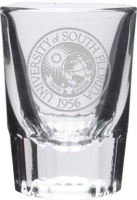 University of South Florida Collector's Seal Glass