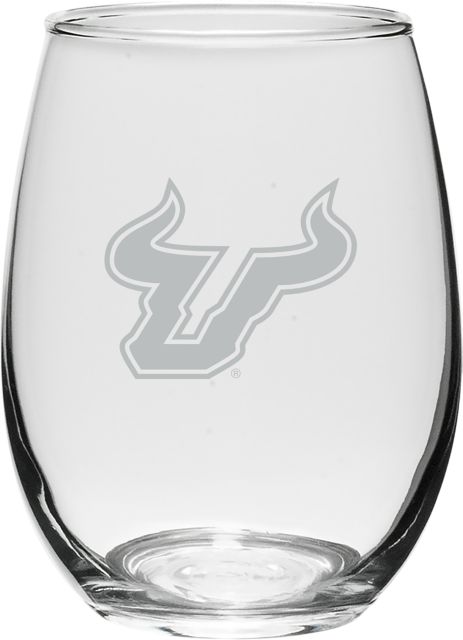 University of South Florida 21 oz. Wine Glass