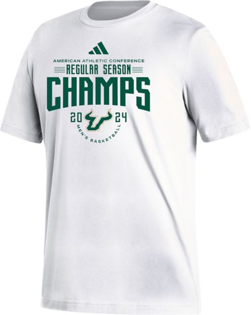 University of South Florida Men's Basketball 2023 AAC Regular Season Champions T-Shirt