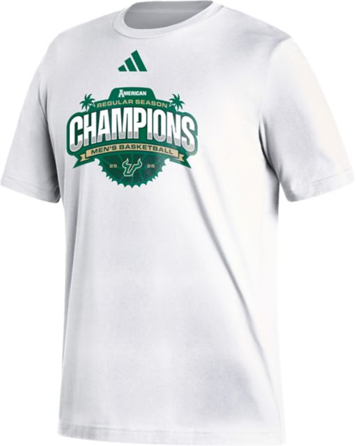University of South Florida Men's Basketball 2026 American Regular Season Champions Short Sleeve T-Shirt