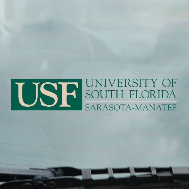 University of South Florida Cling Decal