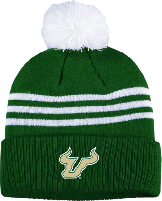 University of South Florida Bulls Cuffed Pom Beanie