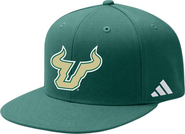 University of South Florida Bulls Flat Visor Snapback Cap