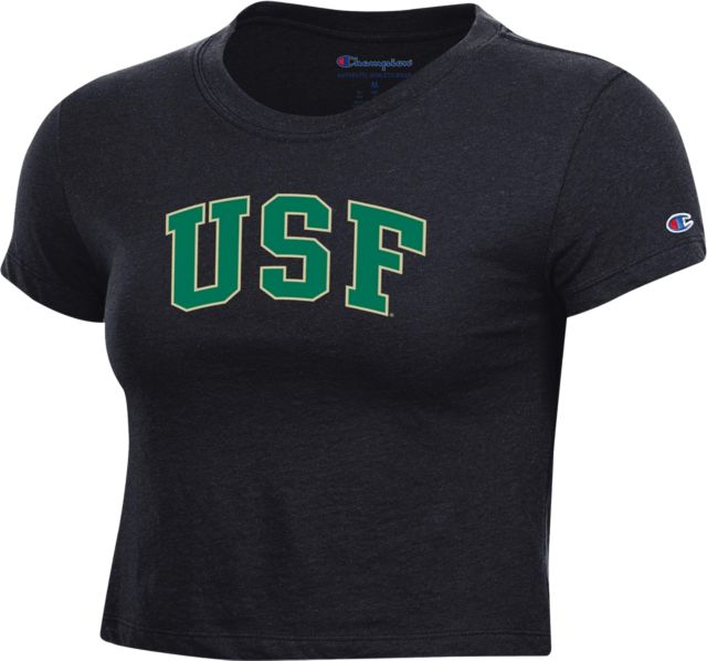 University of South Florida Women's Cropped Short Sleeve T-Shirt