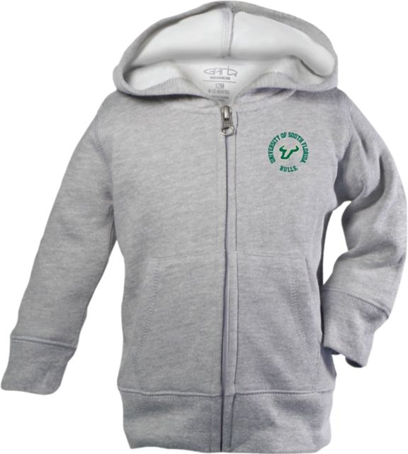 University of South Florida Infant Henry Full Zip Hooded Sweatshirt