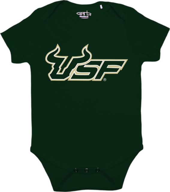 University of South Florida Toddler Bulls Football Jersey | Colosseum | Forest Green | 2 Toddler