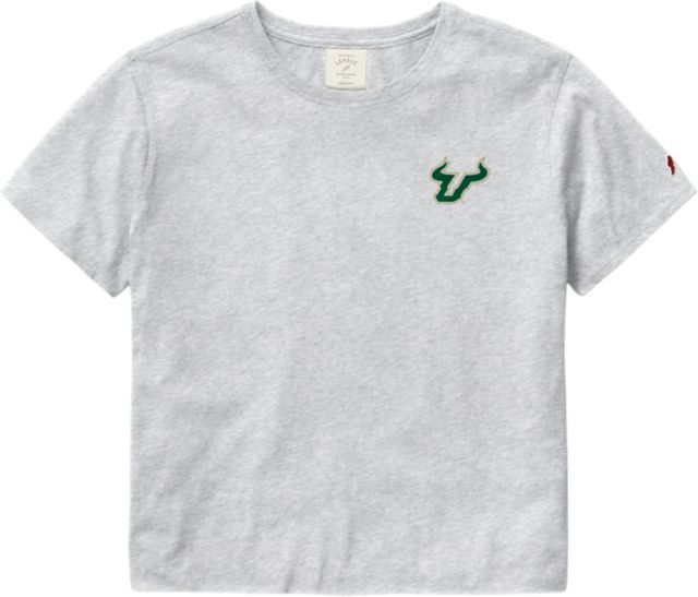 University of South Florida Bulls Women's Cropped Short Sleeve T-Shirt