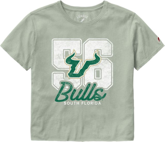 University of South Florida Bulls Women's Clothesline Short Sleeve T-Shirt