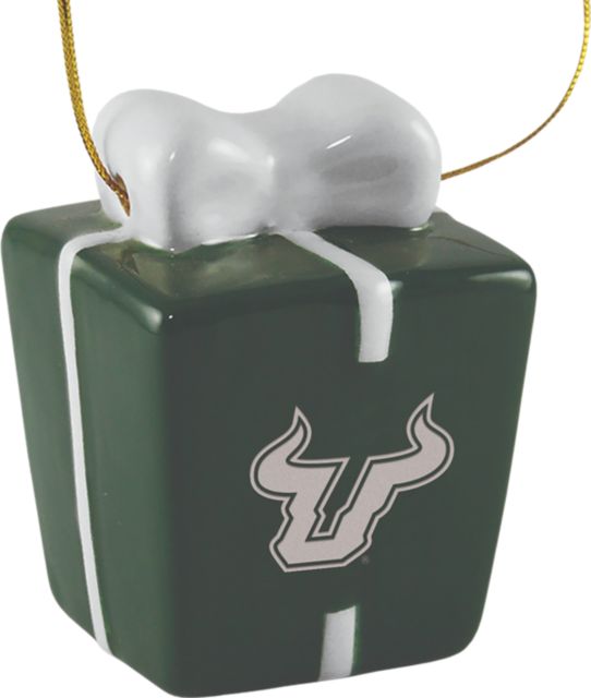 University of South Florida Bulls Present Ornament