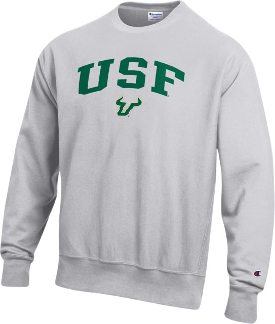 University of South Florida Bulls Reverse Weave Crewneck Sweatshirt