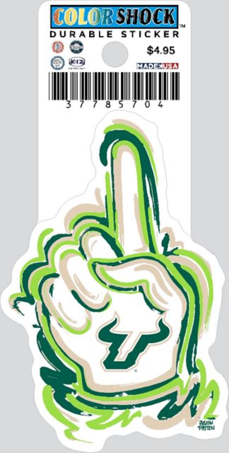 University of South Florida Durable Sticker