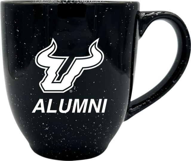 University of South Florida Alumni 16 oz. Laser Engraved Bistro Mug