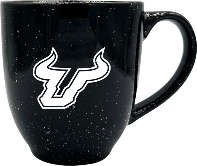 University of South Florida Bulls 16 oz. Laser Engraved Bistro Mug