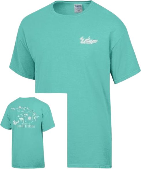 University of South Florida Comfort Wash Garment Dyed T-Shirt