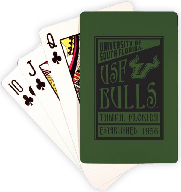 University of South Florida Bulls Playing Cards