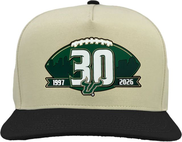 University of South Florida Football 30th Anniversary Adjustable Cap