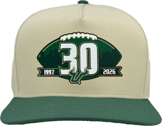 University of South Florida Football 30th Anniversary Adjustable Cap