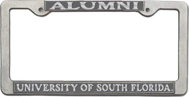 University of South Florida Heavy License Plate Frame