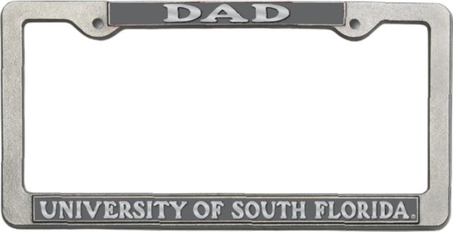 University of South Florida Dad License Plate Frame