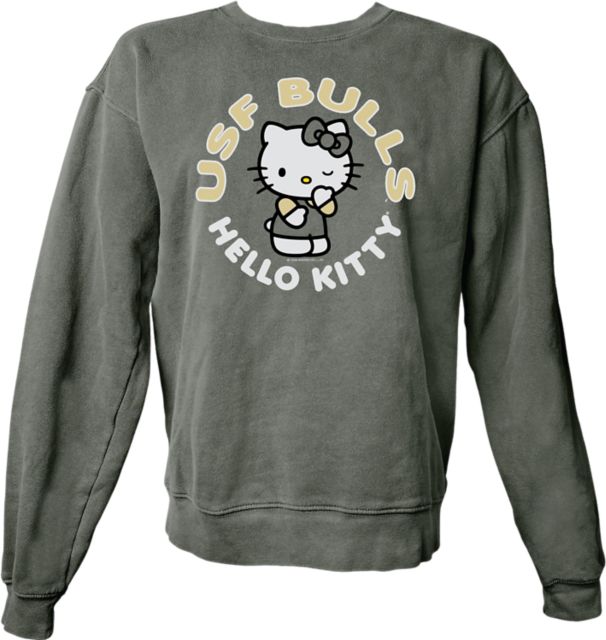 University of South Florida Hello Kitty Women's Dyed Crewneck Sweatshirt