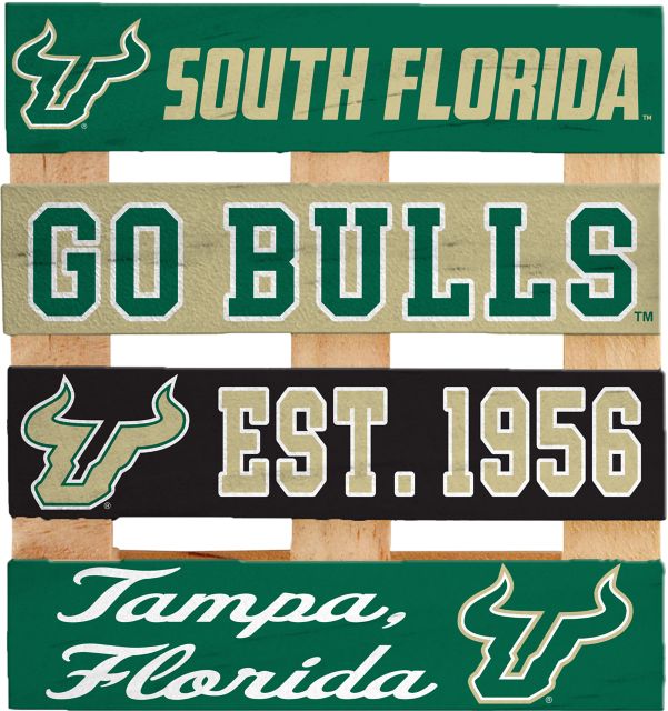 University of South Florida Bulls Pallet Coasters - 4 Pack