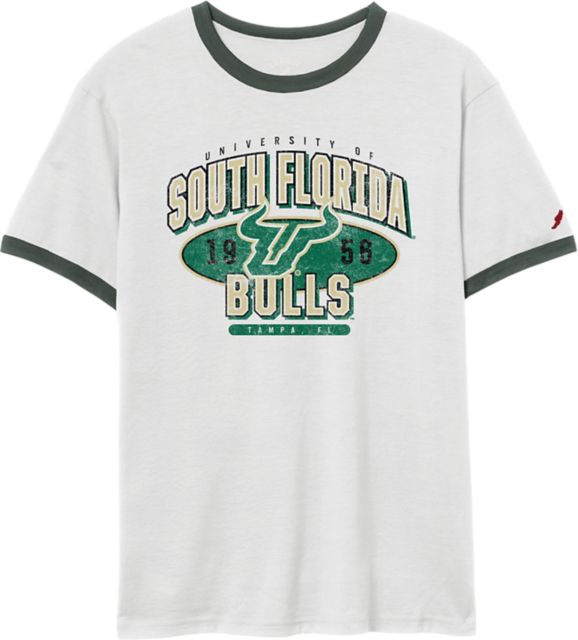 University of South Florida Bulls Victory Falls Ringer Short Sleeve T-Shirt